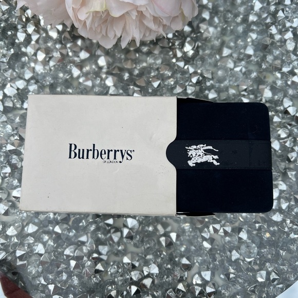 🔹️BURBERRYS🔹️ VINTAGE TIE PIN/ clip WITH CASE ✨️🖤 - Picture 9 of 9